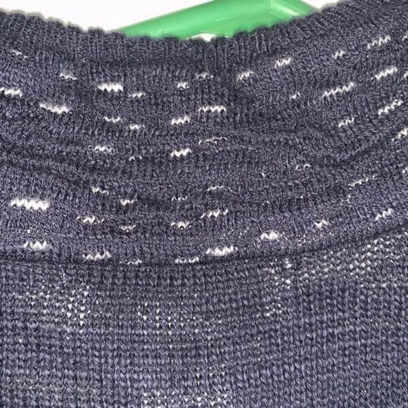 Christopher & Banks Womens Zip-Up Cardigan Sweater Size M Navy - Picture 7 of 10